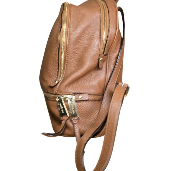 Michael Kors Rhea Medium Womens Girls Fashion Leather Backpack Bag Luggage - Picture 4 of 11